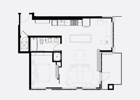 510 15 Avenue SW 1-2 Beds Apartment, Loft for Rent - Photo Gallery 24